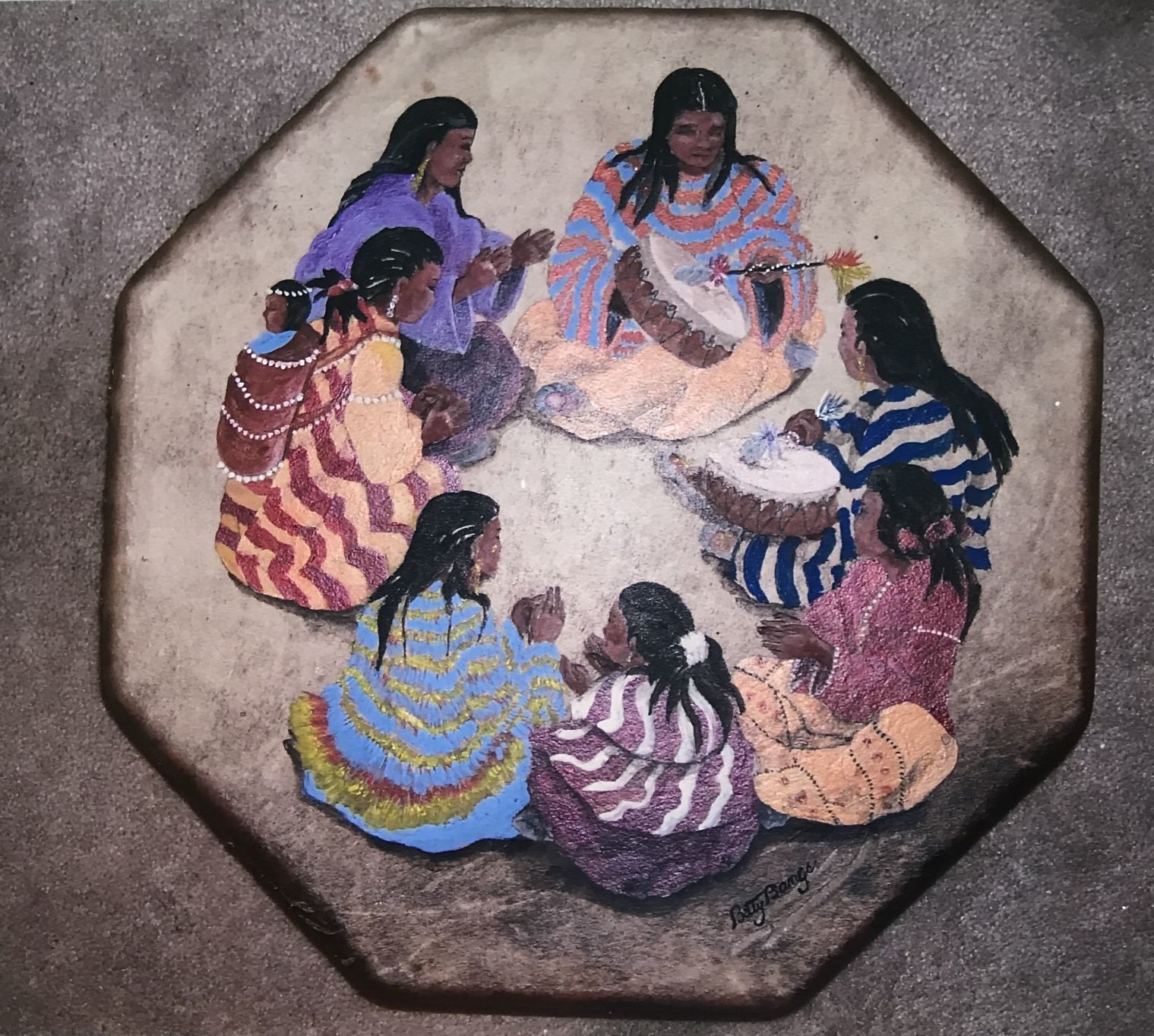 Betty Bang's Circle of Women drum